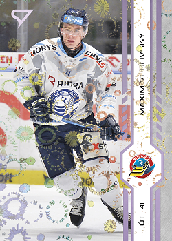 Maxim Vehovsky Vitkovice Tipsport ELH 2024/25 SportZoo 2. serie Puck Marks #325